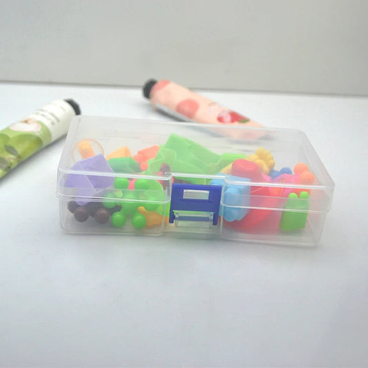 5pc Transparent Plastic Storage Boxes