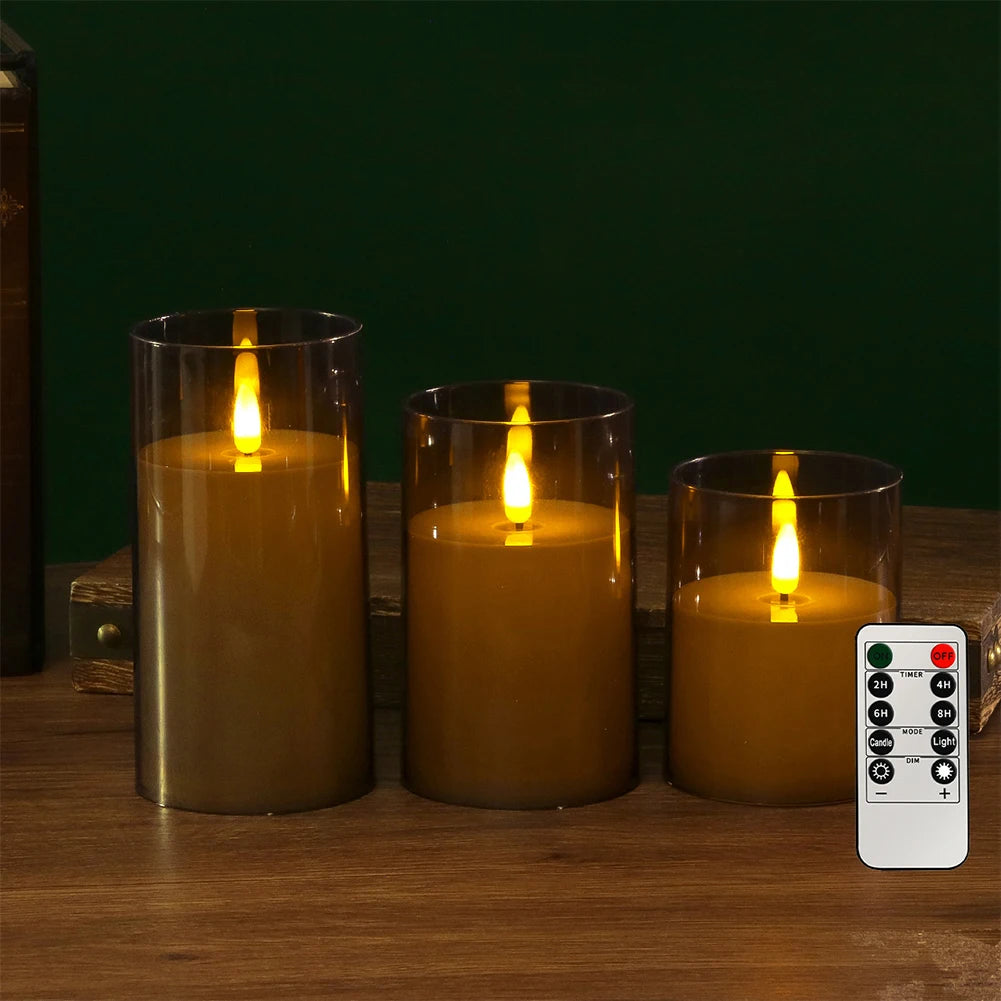 3Pcs/set LED Candles