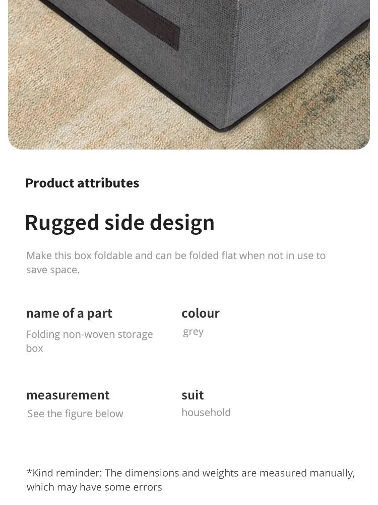 Non Woven Fabric Storage Box