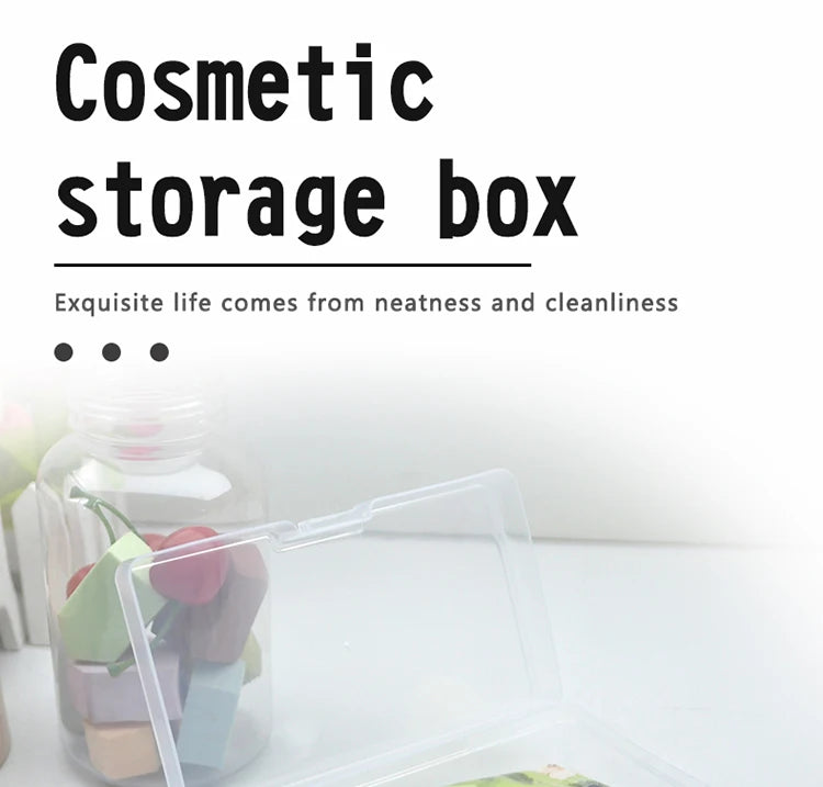 5pc Transparent Plastic Storage Boxes