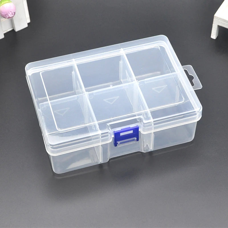 5pc Transparent Plastic Storage Boxes