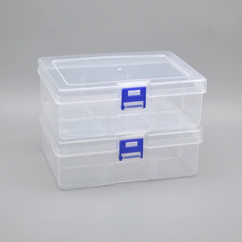 5pc Transparent Plastic Storage Boxes