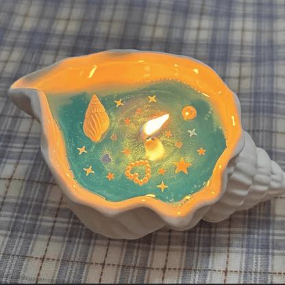 Creative Sea Shell Aromatherapy Candle