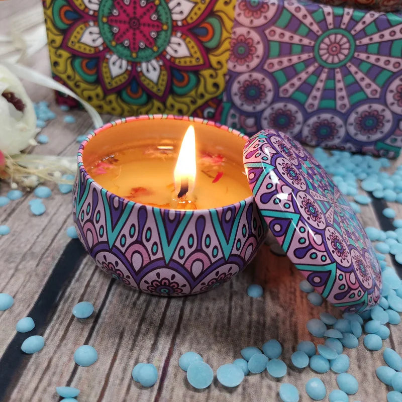Romantic Candle Jar (Candle not included）