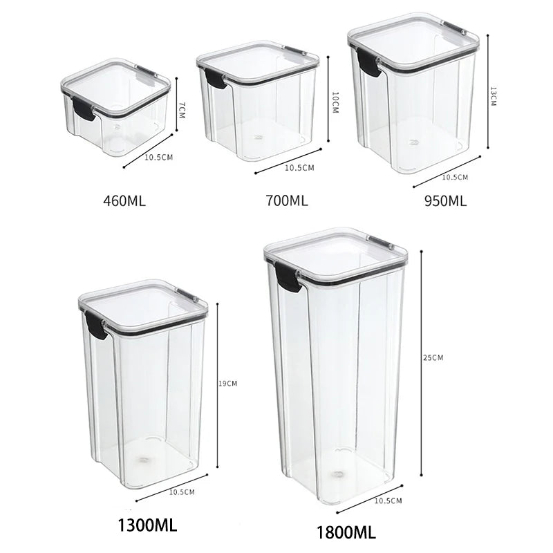Sealed Storage Containers