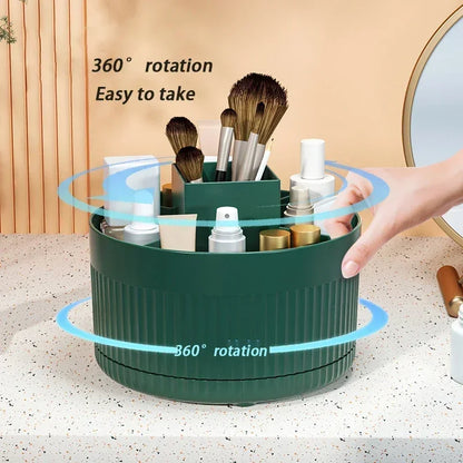 360° Rotating Cosmetics Organizer