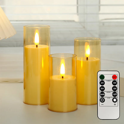 3Pcs/set LED Candles