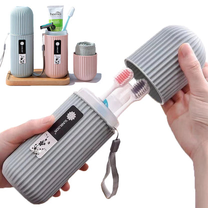 Portable Toothbrush Toothpaste Holder