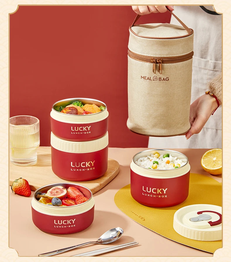 Portable Insulated Lunch Box