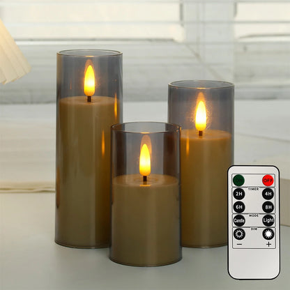 3Pcs/set LED Candles