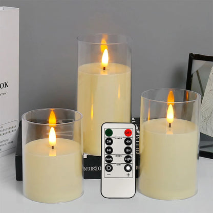 3Pcs/set LED Candles
