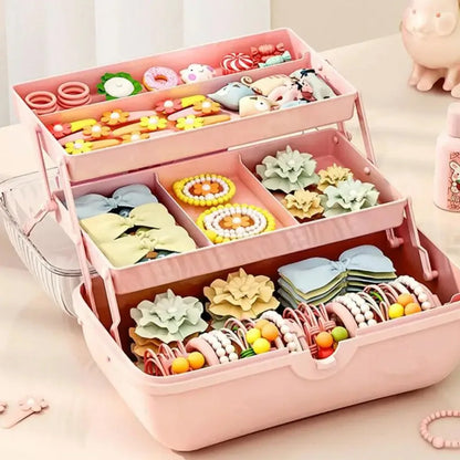 Children's Multi-layer Accessory Storage Box