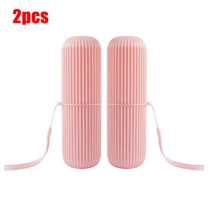 Portable Toothbrush Toothpaste Holder