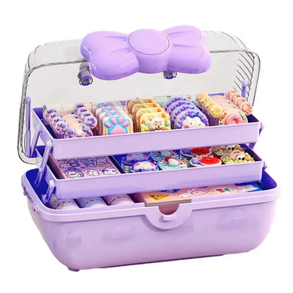 Children's Multi-layer Accessory Storage Box