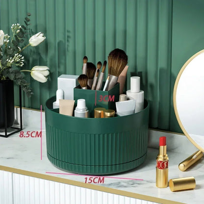 360° Rotating Cosmetics Organizer