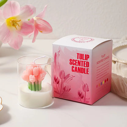 1pc Tulip Scented Candle