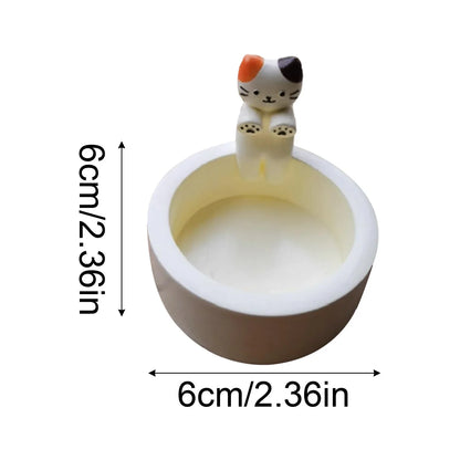 Cat Candle Holder (Candle not included)