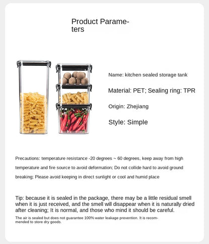 Sealed Storage Containers