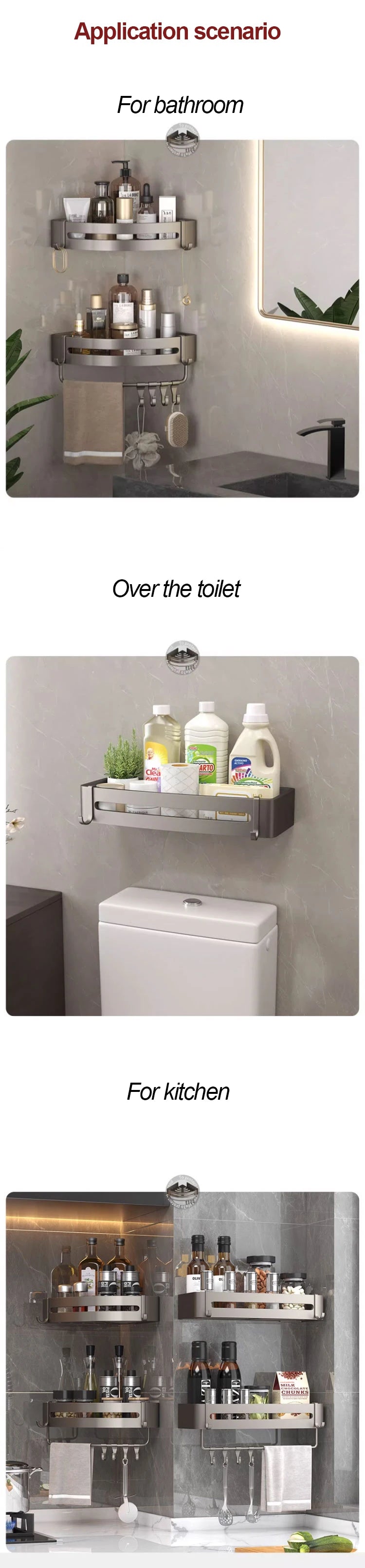 Stylish Shower Shelf