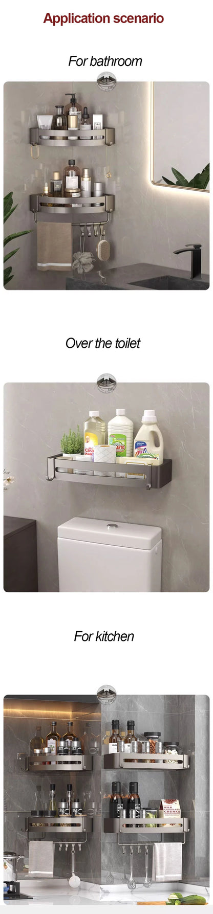 Stylish Shower Shelf