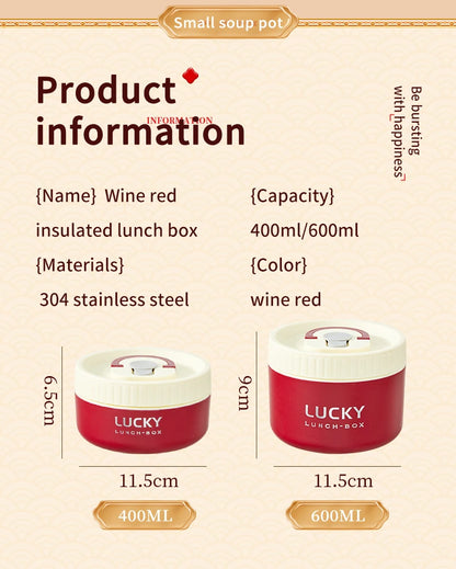 Portable Insulated Lunch Box