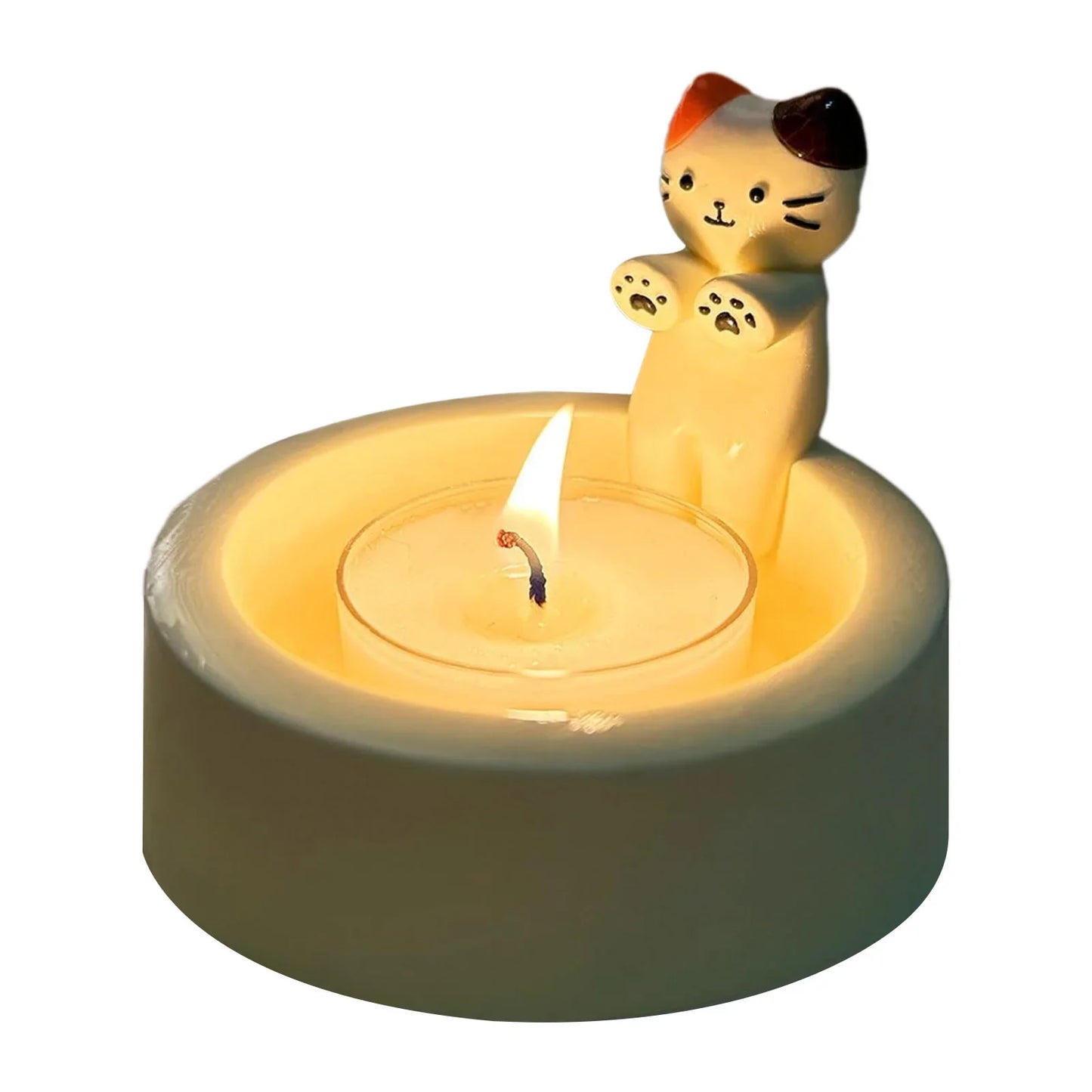Cat Candle Holder (Candle not included)