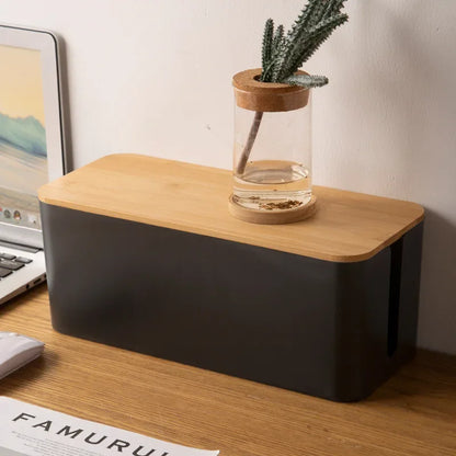 Simple Bamboo Wire Box