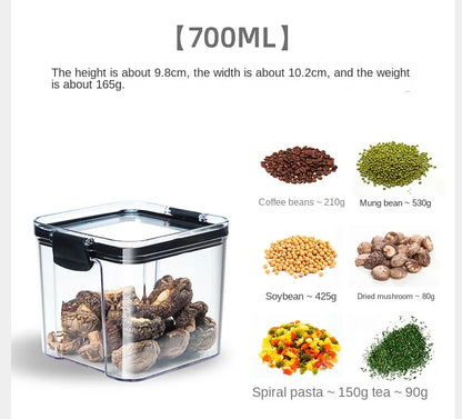 Sealed Storage Containers