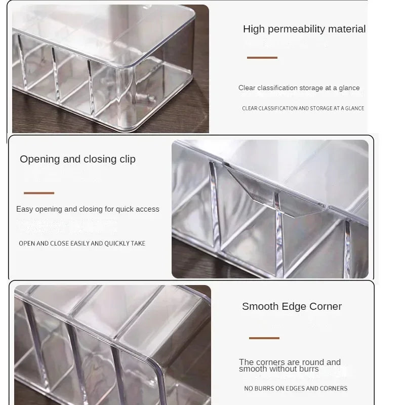 Transparent Cable Storage Box