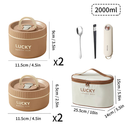 Portable Insulated Lunch Box