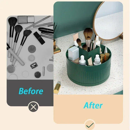 360° Rotating Cosmetics Organizer