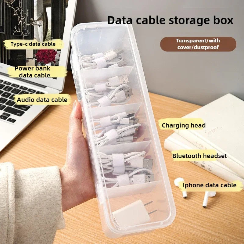 Transparent Cable Organizer