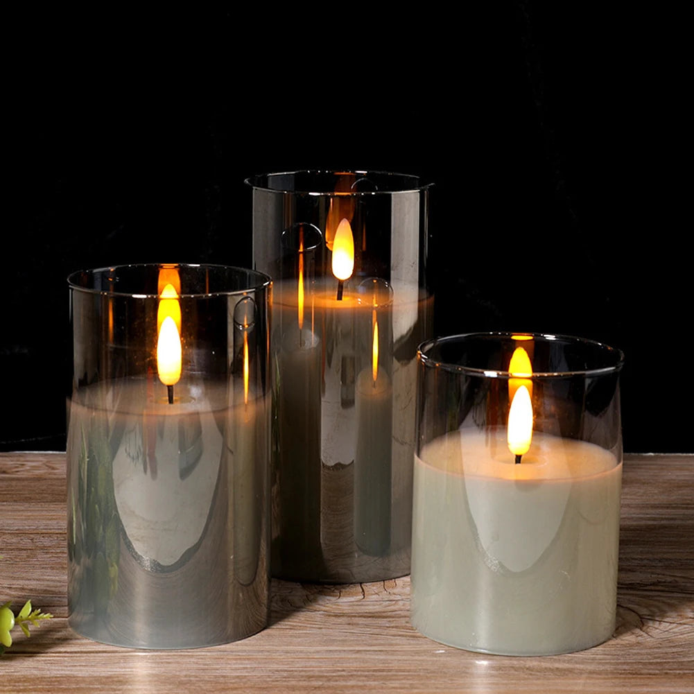 3Pcs/set LED Candles