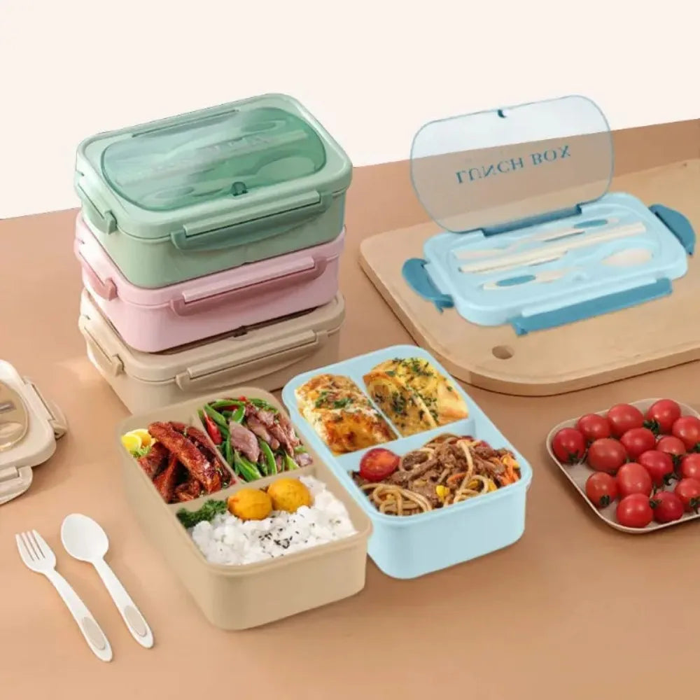 Lunch Box with Cutlery