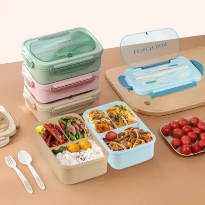 Lunch Box with Cutlery