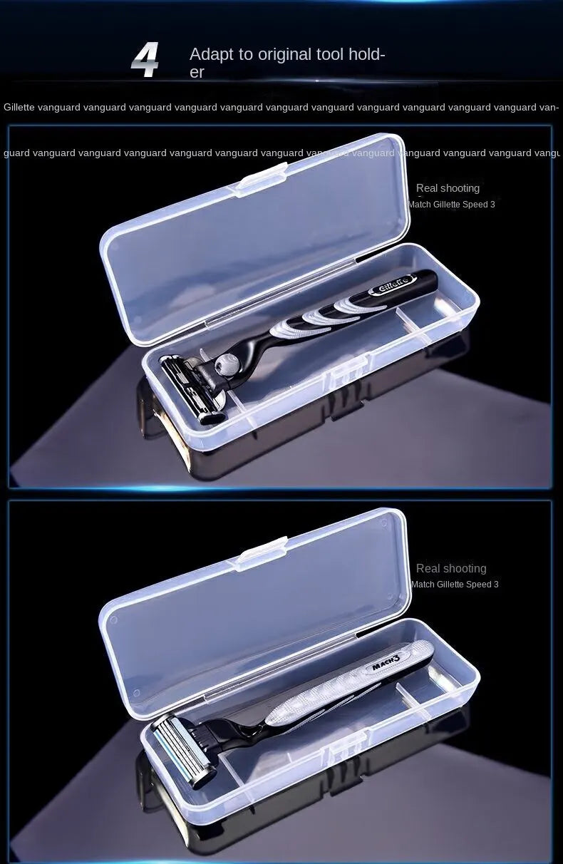 Durable Shaving Razor Storage Box
