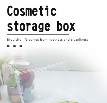 5pc Transparent Plastic Storage Boxes
