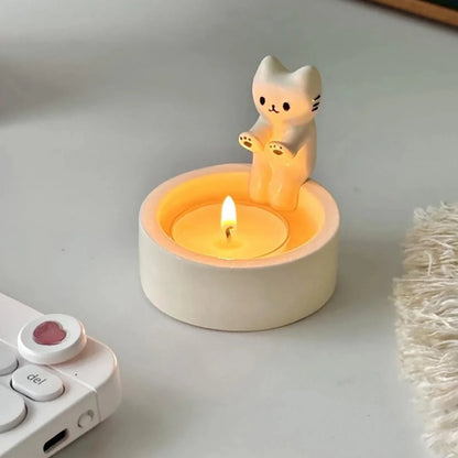 Cat Candle Holder (Candle not included)