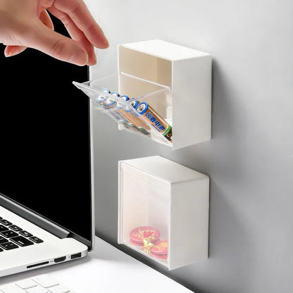 Wall Mounted Cotton Pad Storage Boxes
