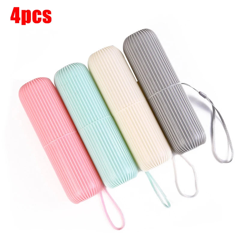 Portable Toothbrush Toothpaste Holder