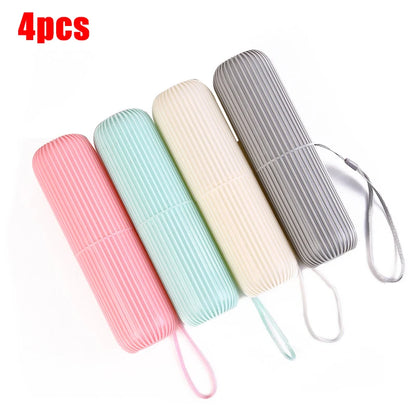 Portable Toothbrush Toothpaste Holder