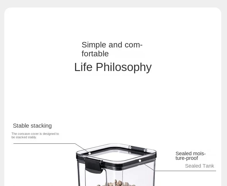 Sealed Storage Containers
