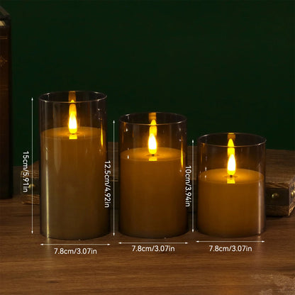 3Pcs/set LED Candles