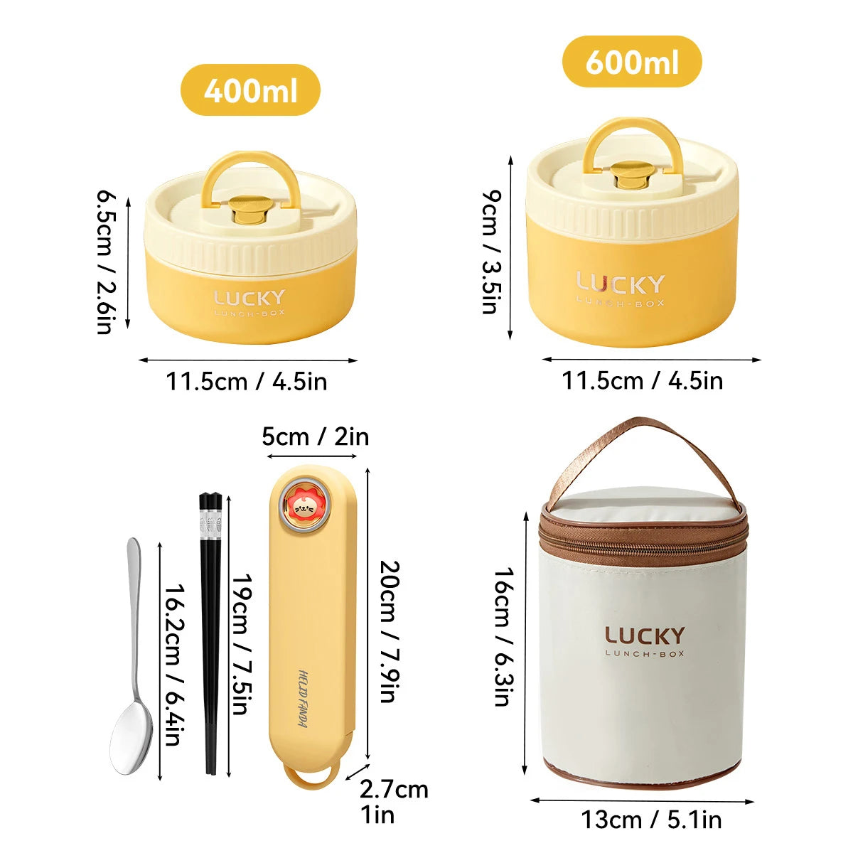 Portable Insulated Lunch Box