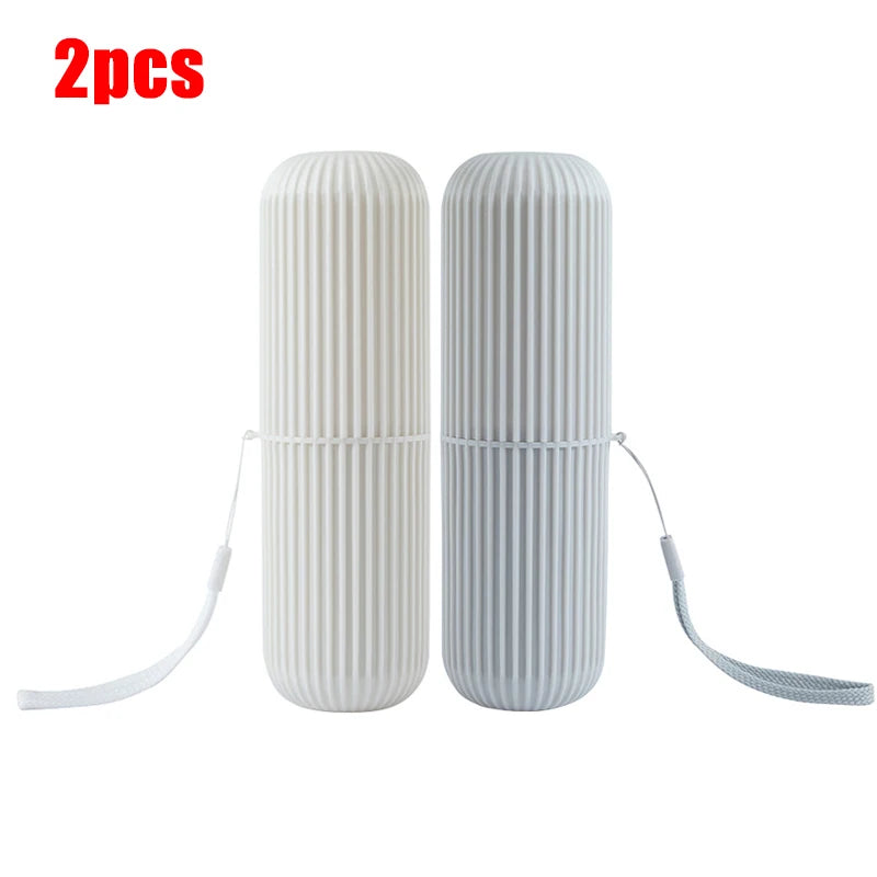 Portable Toothbrush Toothpaste Holder
