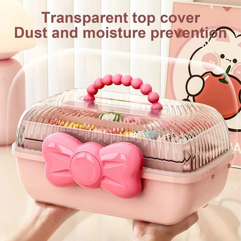 Children's Multi-layer Accessory Storage Box