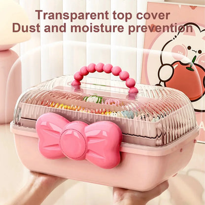 Children's Multi-layer Accessory Storage Box