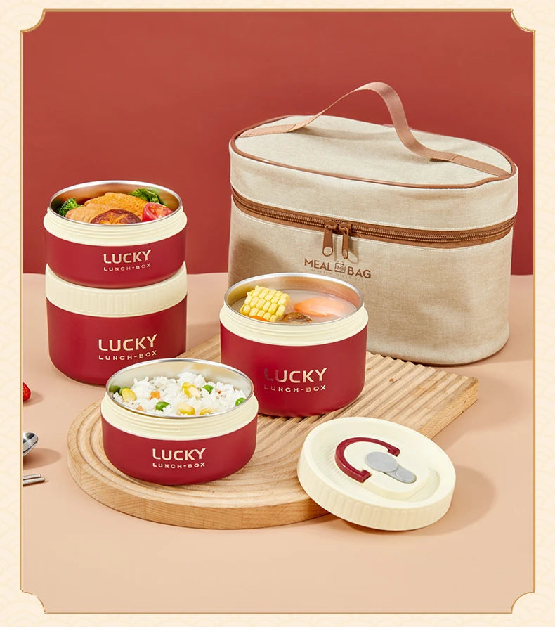 Portable Insulated Lunch Box