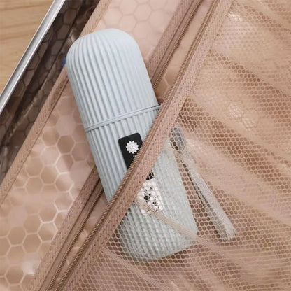 Portable Toothbrush Toothpaste Holder