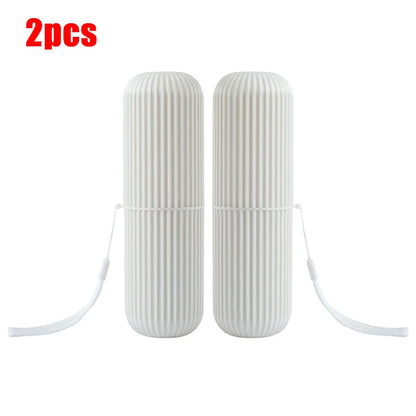 Portable Toothbrush Toothpaste Holder